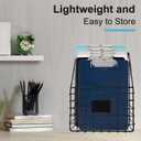 5 x 6 Pack Plastic Clipboards with Low Profile Clip, Hanging Clipboards Bulk, Clip Boards 8.5x11 Holds 100 Sheets, A4 Letter Size Clipboard for Teacher, Students, Kids, Classroom & Office