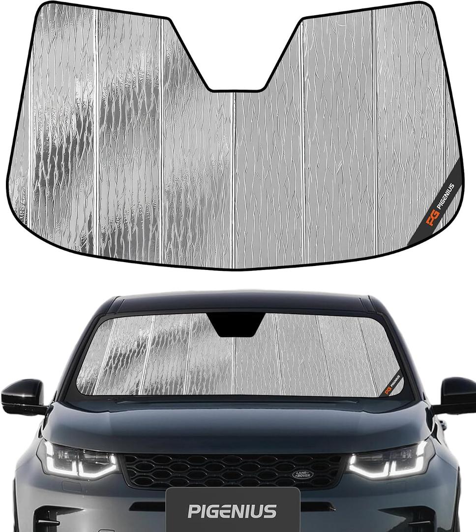 Pigenius Windshield Sun Shade for Land Rover Range Rover Velar 2018-2026 Front Window Sunshade - AstraGuard