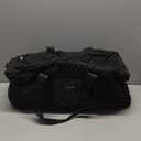 Duffle Bag for Travel, Weekender Bag with Shoe Compartment, Carry On Overnight Bag for Women with Toiletry Bag Duffel Bags with Wet Pocket for Gym Hospital Bags for Labor and Delivery Black