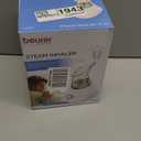 Beurer SI30 Steam Inhaler for Sinus Congestion & Allergies, Drug-Free, Quick 3-5 Minute Setup, Ultra-Quiet, Face Steamer with Variable Steam Control, Universal Mask