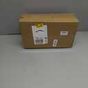 Wicker Party Silverware Caddy, Water Hyacinth Plastic Cutlery Utensil Holder, Hand Woven with Handles, Kitchen Countertop and Picnic flatware Organizer (5 compartments)