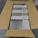 HORLIMER 12x9x4 inches Shipping Boxes Set of 20, White Corrugated Cardboard Box Literature Mailer