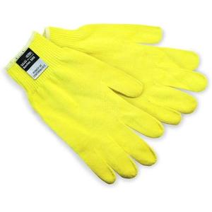 MCR Safety 9394M Kevlar Ultra-Light Weight 13 Gauge Gloves, Yellow, Medium, 3 Pair