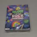 Dan&Darci Kids Rock Painting Kit - Glow in The Dark - Gifts Arts & Crafts for Boys and Girls Ages 6-12 - Craft Activities Kits - Creative Art Toys for 6, 7, 8, 9, 10, 11 & 12 Year Old Kid