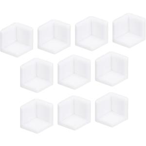 PATIKIL Foam Corner Protector 3.1x3.1x3.1 Inch Polyethylene Edges Guard for Moving Packing Pack of 20