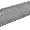 Green Marble Tray for Bathroom Countertop - Rectangular Natural Stone Organizer with Sandblasted Finish, Catchall Vanity Tray for Dresser, Entryway, Makeup & Jewelry | 10.6"x3.5"