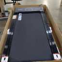 Walking Pad Treadmill with 12% 9-Level Auto Incline, 450 lbs Capacity RGB LED Screen, Bluetooth Speaker Under Desk Treadmill, Compact Treadmills for Home Hiking (Black)