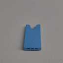 Love Insert Beach Bag Phone Holder Pendants Silicon Organi zer Suitable Mobile Phone Accessory Cradles Soak in Sunny Vibes with This Cell Phone Box Accessory Attachment (Lake Blue)