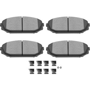 SCITOO D793 Front Ceramic Brake Pads Sets Fit For Acura MDX 2001-2002,For Honda Odyssey 1999 2000 2001 2002 2003 2004