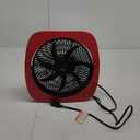 Cool Works 10in Turbo Fan Red