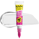 NYX PROFESSIONAL MAKEUP The Brow Glue Crazy Lift, Brow Lamination Gel with 16HR Strong Hold & BuiltIn Styling Comb  Clear Eyebrow Gel