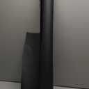 SMART&CASUAL 17.8" x 760" (63') Black Kraft Craft Paper Roll for Gift Wrapping Bulletin Board Bouquet Flower Kids Art Packing Parcel Table Covering 80GSM 55LB (Black, 17.8" x 63')