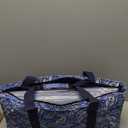 American Mahjong Game Set, 166 Quality White Tiles, 4 All-in-One Color Rack/Pushers, Mahjong Tile Set with Blue Printed Carrying Bag