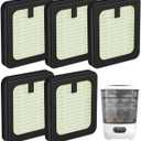 Dryer Advanced HEPA Filter Replacement for Baby Brezza Baby Bottle Washer, Sterilizer and Dryer Advanced Air Filter Parts(Not for Pro), 5 Pack