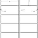 10 Up - Shipping Address Labels - 2" x 4" - 1000 Labels