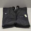 Arctix Kids Insulated Snow Bib Overalls (Medium, Black)