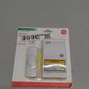 GE Wireless Doorbell Kit,Battery-Operated Receiver,1 Push Button door bell,2 Melodies,4 Volume Levels doorbell chime,classroom doorbell,150 Ft Range,Mountable,White,19247