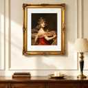 11x14 Picture Frame with Mat for 8x10 Photo, Vintage Gold Frames with Glass