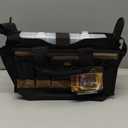 CLC Custom LeatherCraft 1529 16 In. Center Tray Tool Bag, 16 Pocket