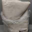 RUGSREAL 6x9 Large Bedroom Area Rug Soft Modern Area Rug for Living Room Non-Slip Stain Resistant Abstract Throw Floor Carpet Contemporary Rug Solid Color Accent Rug for Dining Room Office, Cream