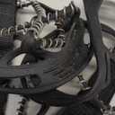 Ice Cleats, Highly Elastic Traction Cleats Grippers with Magic Tape Straps and Storage Bag, Anti Slip Walk Traction Cleats for Hiking Walking on Snow and Ice (M: Women5-10/Men3-8/foot length221-255mm)