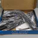 Ally Peaks Pull Up Bar for Doorway | Thickened Steel Max Limit 440 lbs Upper Body Fitness Workout Bar| Multi-Grip Strength for Doorway | Indoor Chin-Up Bar Fitness Trainer for Home Gym Portable (black)