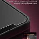 UNBREAKcable 4PCS Screen Protector for iPhone 13-2 Privacy Tempered Glass+2 Clear Glass Double Shatterproof [Easy Installation Frame] [9H Hardness] [Case Friendly] Anti-Scratch for iPhone 6.1 inch