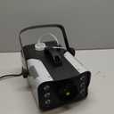 1200W RGB Fog Machine, 6 Colorful LED Lights for Smoke Machine Indoor/Outdoor Use, Perfect for Parties, Weddings, and Stage Effects (Silver)