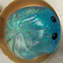 Sugar Glitter Dumpling Squishy,Squishy Dumling Mystery Box,Squeeze for Stress Relief,Holiday & Birthday Gifts (Blue)