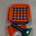 ESSENTIAL Coin Sorter Trays & Coin Counter Tubes, Coin Roller Crimping Tool with 60 Pcs Assorted Preformed Coin Wrapper Rolls