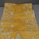 Artoid Mode Yellow Bloom Flowers Butterfly Spring Table Runner, Seasonal Holiday Kitchen Dining Table Decoration for Home Party Indoor 13x108 Inch