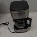 KRUPS Simply Brew Compact 5 Cup Coffee Maker: Stainless Steel Design, Pause & Brew, Keep Warm, Reusable Filter, Drip-Free Carafe