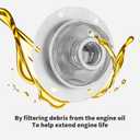 Dokili Oil Screen Kit 00-9924-0 1500-1600cc Compatible With VW Type 1 Bug Beetle Baja