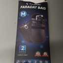 TICONN 2PK Faraday Bags for Car Keys Fob, 3.5"X5.0" Faraday Cage Protector, Car RFID Signal Blocking, Anti-Theft Pouch Anti-Hacking Case Blocker (Blue, M)