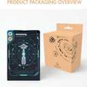 Premium Matte Card Sleeves 200 Micron Thickness 6 Packs (300 Pcs)  Ultimate Card Protection (64 x 91mm  for 62 x 89mm Cards)