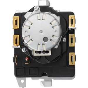 WE04X25281 Dryer Timer Compatible with GE Hotpoint Dryers GTD33GASK0WW GTD33GASK1WW GTD33PASK0WW GTX22GASK0WW, Replaces 4383816 AP5999223 PS11731277 EAP11731277 PD00045461