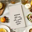Gifts for Funny Chef Towels, Chef Would Eat Here Again Towels for Kitchen Decor (16x24 inches)