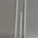 White Tension Curtain Rods 23 to 46 Inch,Spring Loaded Curtain Rods No Drilling,Small Tension Rod for Windows Door Closet,Pressure Rod