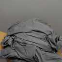 Bedsure Queen Comforter Set Grey - Bed in a Bag Queen Size Bedding 7 Pieces, GentleSoft Pintuck Bed Set Gift for Family, Pinch Pleat All Season Comforter with Sheets, Pillowcases & Shams