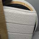 Round Storage Ottoman with Tray, Wood Grain Leather
Chenille Folding Foot Rest Coffee Table for Living Room Bedroom Dorm