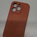 Vooii Compatible with iPhone 15 Pro Case, Upgrade Defender Liquid Silicone, [Camera Protection] [Soft Anti-Scratch Microfiber Lining] Shockproof Phone Case for iPhone 15 Pro 6.1 inch - Caramel