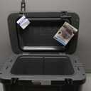 Titan Hard Ice Chest Cooler Roto Cooler with Microban Protection and Deep Freeze Insulation (Gray)