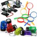 PROLOSO Nature Exploration Kit Outdoor Games Party Favors Toys for Kids Perfect for Adventure Theme Parties, Explorer, Camping, Hikes, Scouts 36 Pack