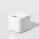 Smart Sensor Trash Can for Kitchen Garbage Tin for Bathroom Family Living Room Cracks Auto Sensing Trash Bin (D)