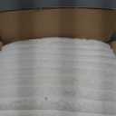 Sealy Electric Blanket Twin Size 62"*84",Super Cozy Faux Fur to Sherpa Reversible Heated Twin Blanket with 10 Heating Levels & 1-12 Hours Auto Off Overheating Protection Machine Washable,Beige