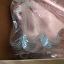 HOUSE DAY Premium Velvet Hangers 100 Pack Light Pink, Non-Slip Flocked Felt Hangers, Sturdy Clothes Hanger with 360 Rotatable Hook, Heavy Duty Durable Slim Coat Hanger for Closet Space Saving