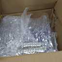 Tioncy 50 Set Clear Charger Plates Bulk Beaded Plastic Charger Plates 13 Inch, Napkin Rings, Acrylic Round Dinner Table Decorative Plate for Wedding Party Event (Clear and Silver)