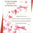Asmallgf Funny Husband Valentine's Day Card for Him Happy Valentines Day Card & Gifts from Wife, Eco-Friendly with Premium Envelope 5.3in x 8i