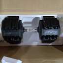 CAP Barbell 55lb Single Adjustable Dumbbell with Full Rotation Chrome Handle