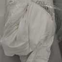 Feather Down Comforter Queen Size Duvet Insert, Light Weight True Baffle-Box Noiseless Bedding Comforters, Soft Hotel Collection Bed Comforter, Medium Warmth - White, 90 X 90 in. (Queen(All Season))